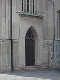 [Picture: Church side door]
