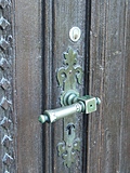 [Picture: Door handle]