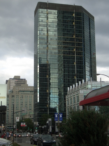 [Picture: Tall shiny building]