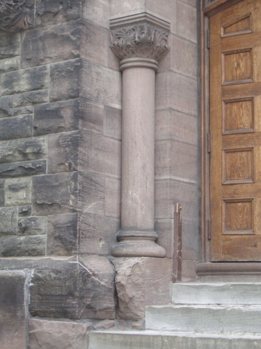 [Picture: Carved pillar]