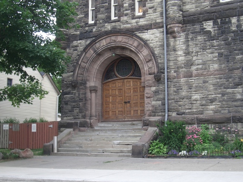 [Picture: Church Door]