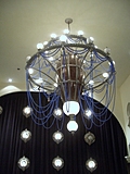 [Picture: Chandelier lit up 2]
