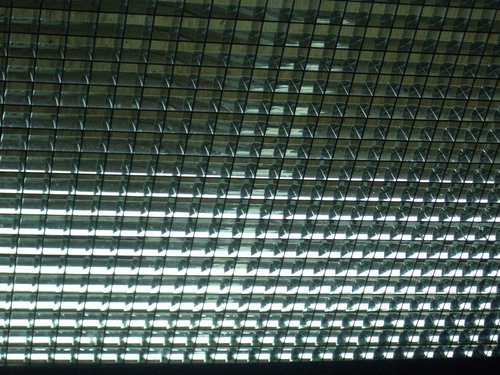 [Picture: ceiling grid texture]