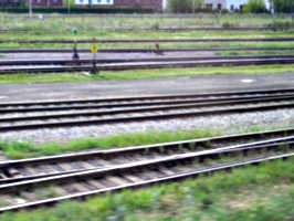 [picture: Blurry railway tracks]