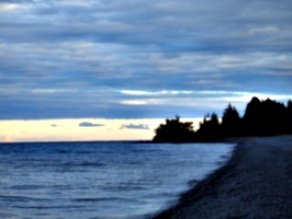 [picture: Point Petre in the Evening]