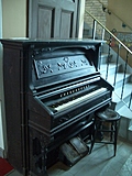[Picture: Antique pedal organ 2]