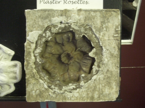 [Picture: Plaster rosette]