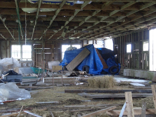 [Picture: Inside the barn 2]