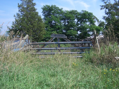 [Picture: Farm gate]