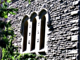 [picture: Arched stone windows]