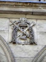 [picture: Stone coat of arms 2]