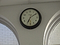 [Picture: Station clock]