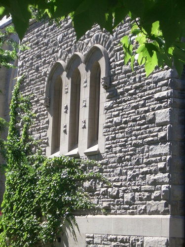 [Picture: Arched stone windows 2]