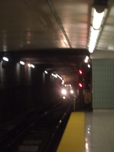 [Picture: Blurred subway station platform 4]