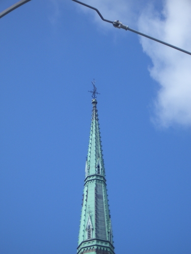 [Picture: St James Cathedral vertical panorama element]