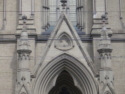 [Picture: St James Cathedral vertical panorama element 8]