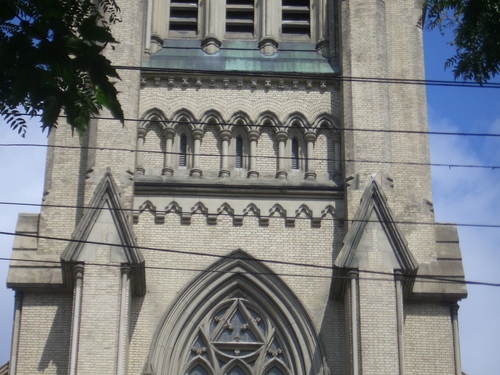 [Picture: St James Cathedral vertical panorama element 21]