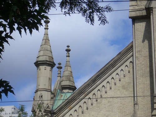 [Picture: St James Cathedral vertical panorama element 29]