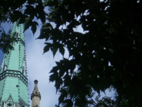 [Picture: St James Cathedral vertical panorama element 36]