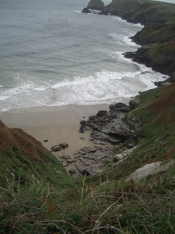 [Picture: Atop the Cornwall cliffs 4]