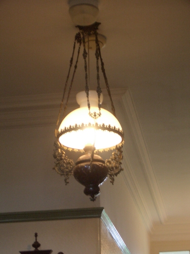 [Picture: Ornate lamp]