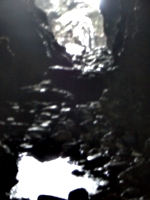 [Picture: Merlin’s Cave 3: blurred reflections]