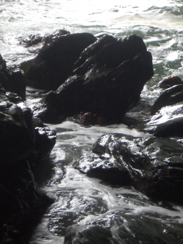 [Picture: Merlin’s Cave 9: Tide foam]