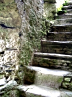 [picture: Restormel Castle 21: Stone stairway to heaven 2]