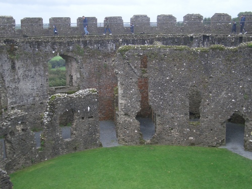 [Picture: Restormel Castle 26: Inside the castle]