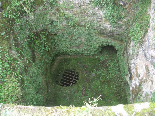 [Picture: Restormel Castle 30: Grating]