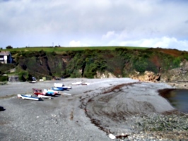 [Picture: Porthallow Beach]
