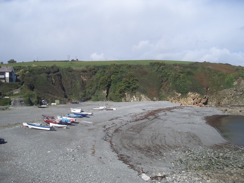 [Picture: Porthallow Beach]