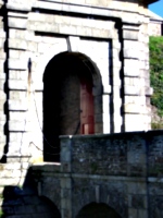 [picture: Pendennis Castle 3: Castle door]