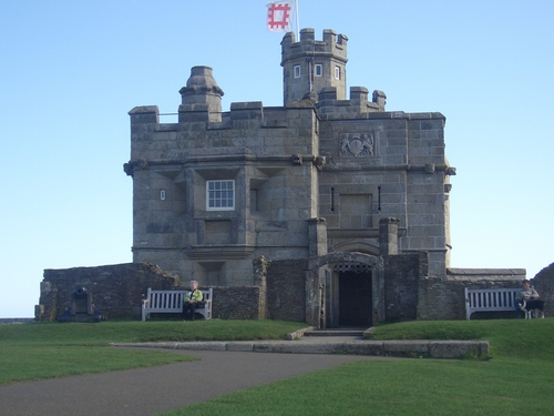 [Picture: Pendennis Castle 13: the castle alone]