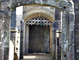 [Picture: Pendennis Castle 15: Castle Keep entrance 3]
