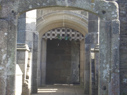 [Picture: Pendennis Castle 15: Castle Keep entrance 3]