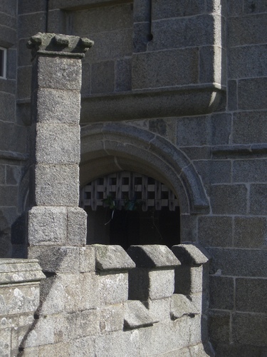[Picture: Pendennis Castle 19: Gothic castle detail 2]