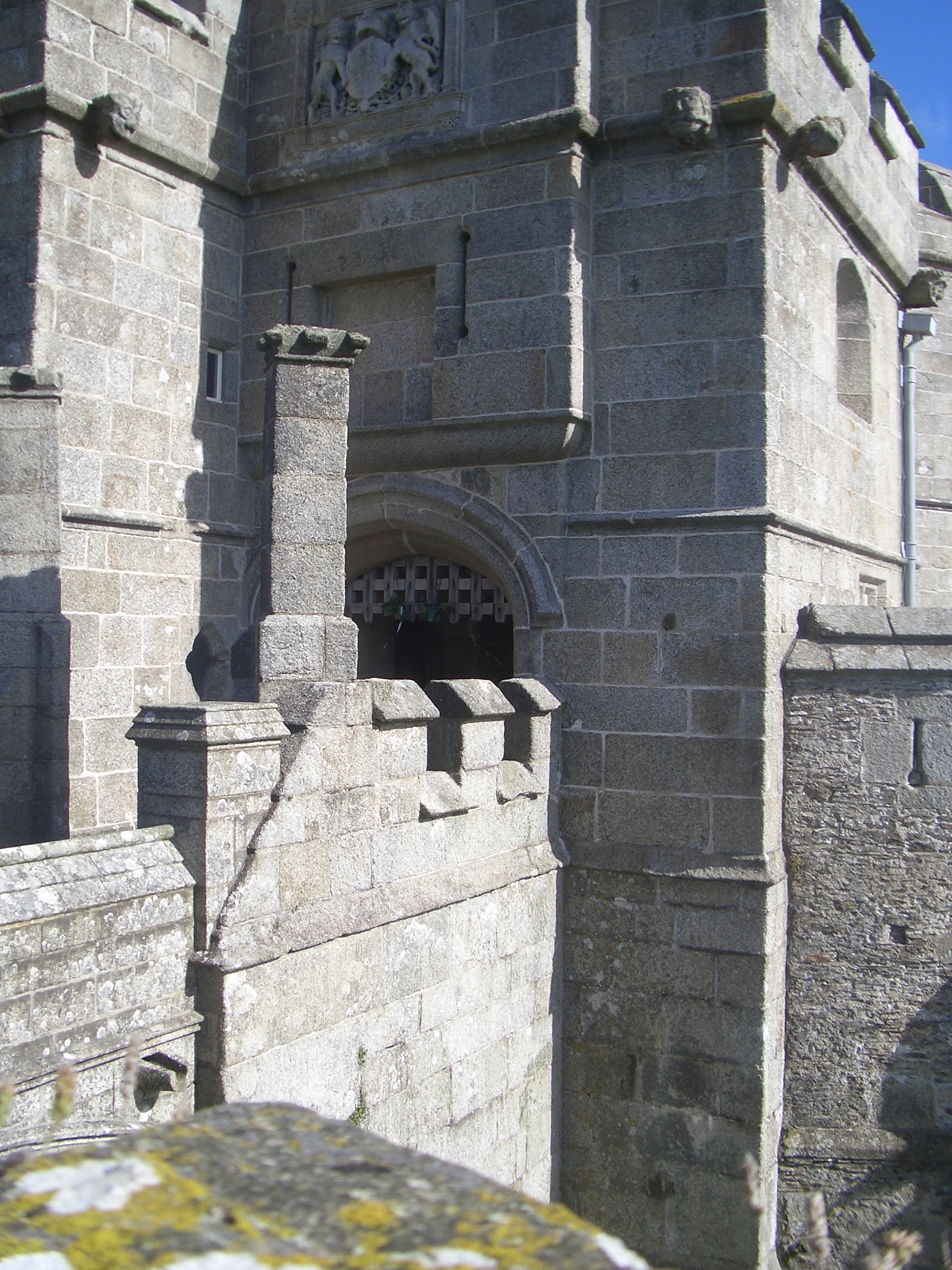 [Picture: Pendennis Castle 20: Gothic castle detail 3]