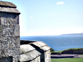 [Picture: Pendennis Castle 24: View from the castle tower]