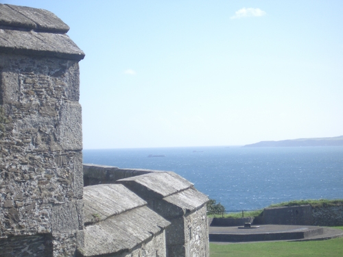 [Picture: Pendennis Castle 24: View from the castle tower]