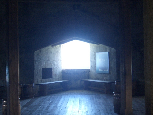 [Picture: Pendennis Castle 33: Castle window 2]