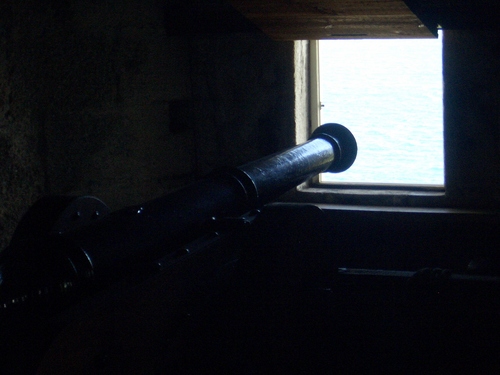 [Picture: Pendennis Castle 43: Cannon 2]