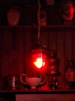 [Picture: Pendennis Castle 54: Lamp]