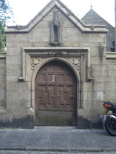 [Picture: Parish Church: Ancient door]