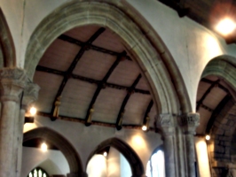 [Picture: Parish Church 9: Stone pillars and arche2 s]