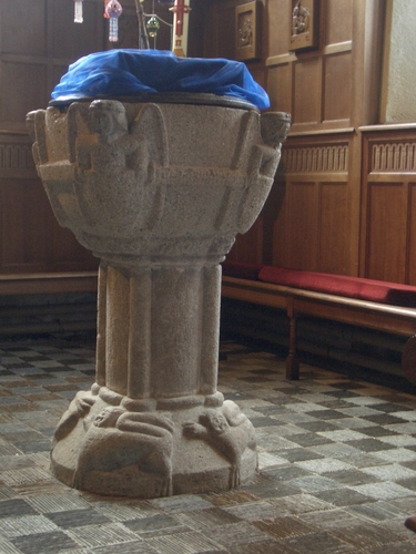 [Picture: Parish Church 12: Font]