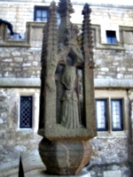 [picture: Statue outside the church 2]