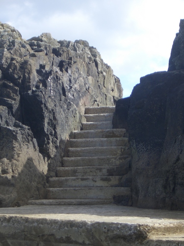 [Picture: Stone steps]