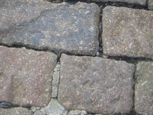 [Picture: Cobblestones]