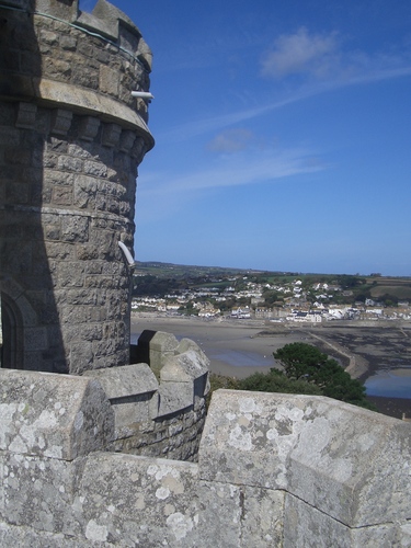 [Picture: Looking past the round tower 2]